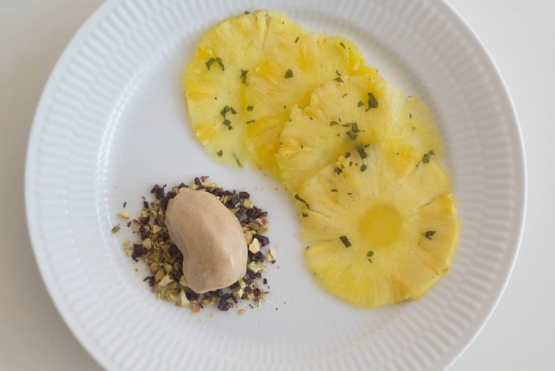 carpaccio ananas