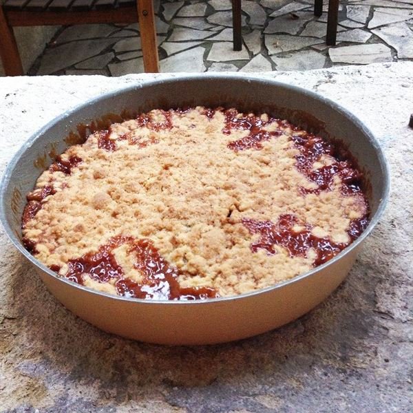 Crumble aux pommes façon Bretagne