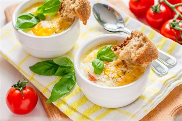 Oeufs cocotte express