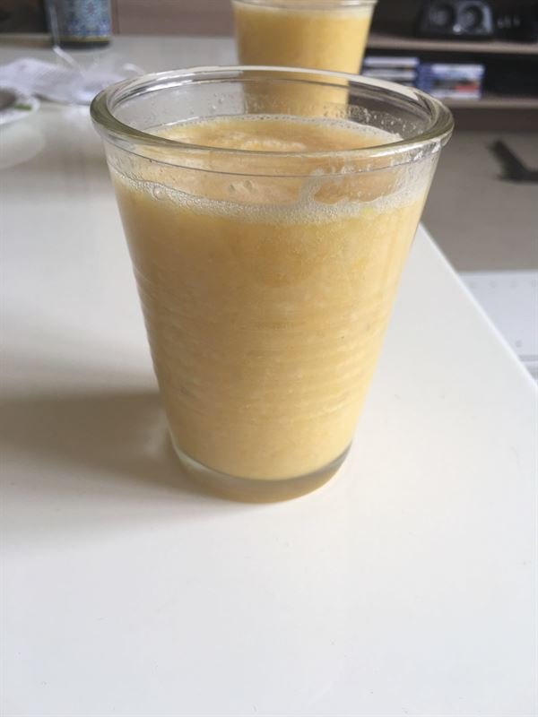 Smoothie banane-orange