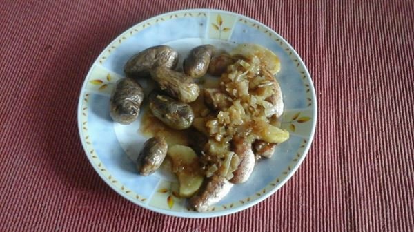 Filets de lapin aux pommes et au cidre