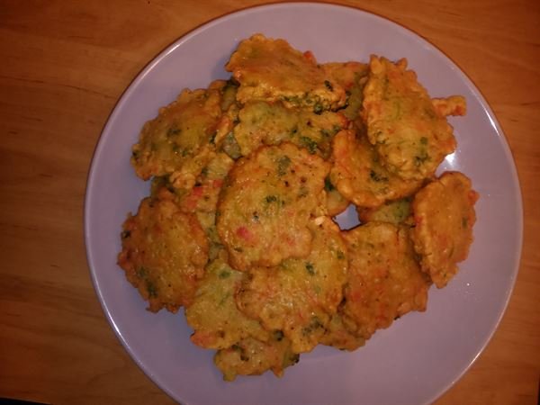 Beignets légers aux légumes