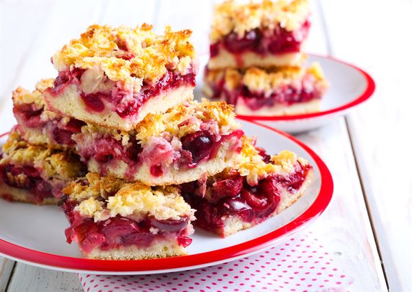 Crumble aux groseilles