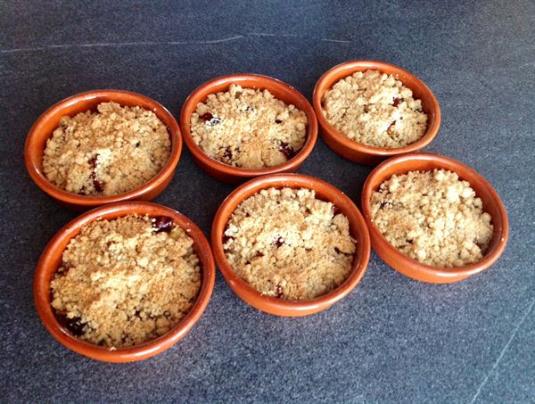 Crumble du jardin dautomne