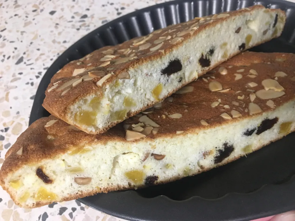 Gâteau à lananas aux blancs doeufs