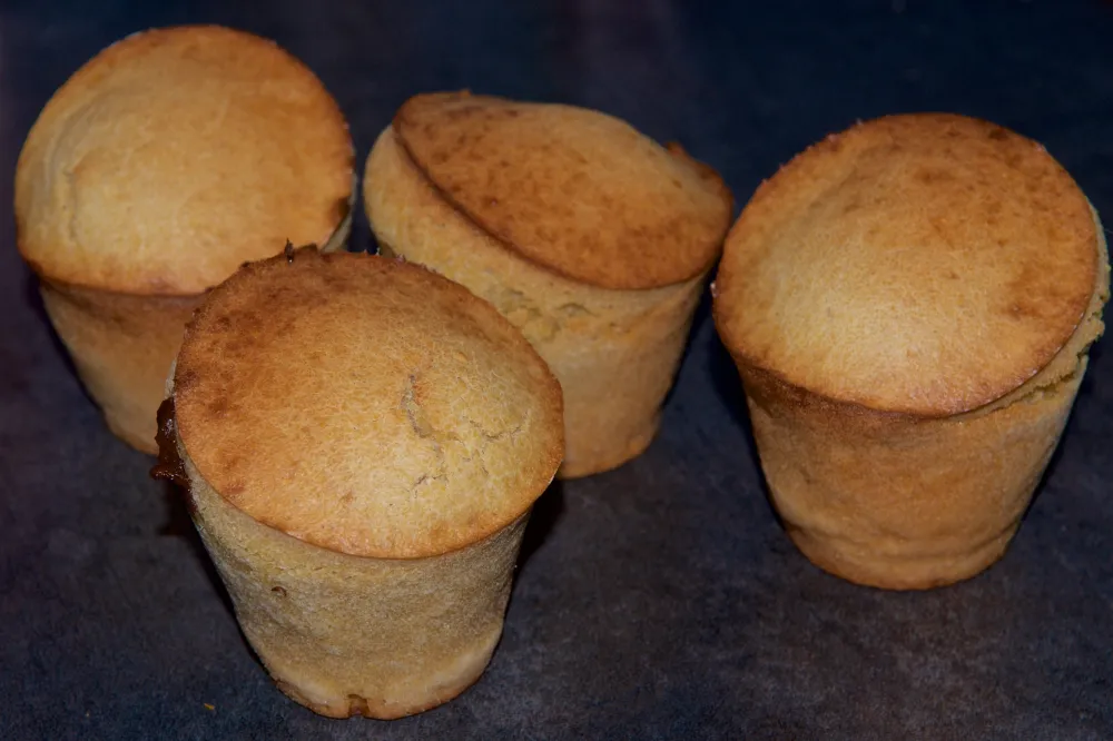 Muffin sucré à la polenta