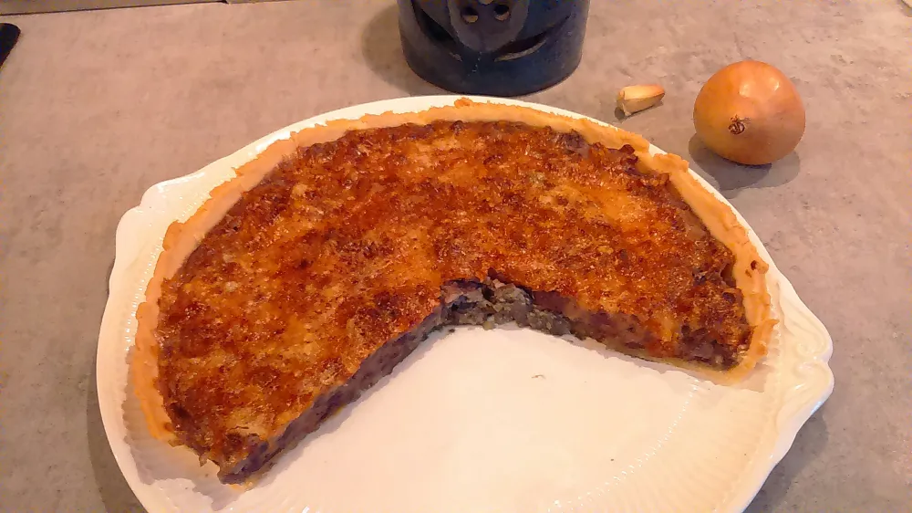 Tarte à loignon facile