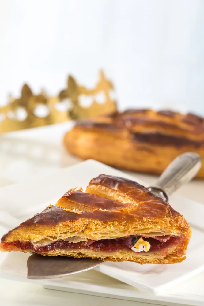 Galette des rois pommes/framboises