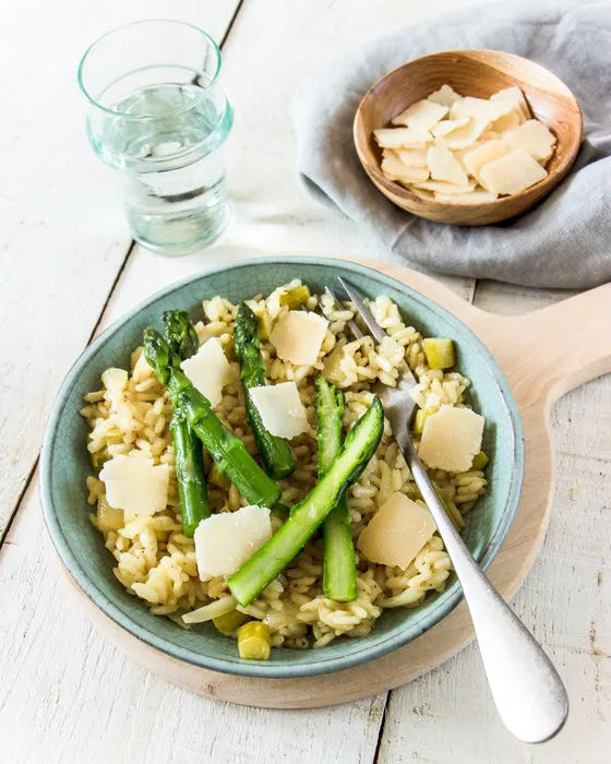 Risotto aux asperges vertes