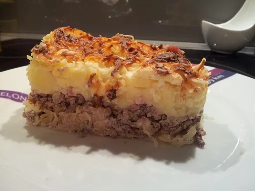 Parmentier de choucroute (Zuurkoolschotel)