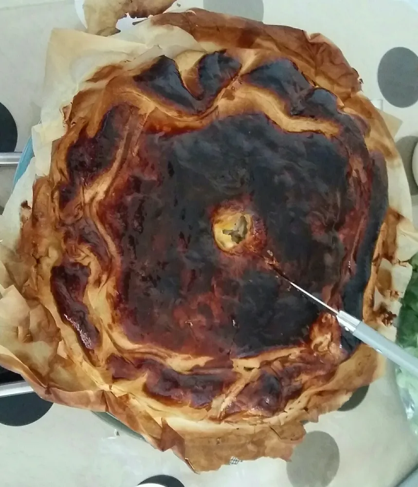 Tourte poulet et champignons