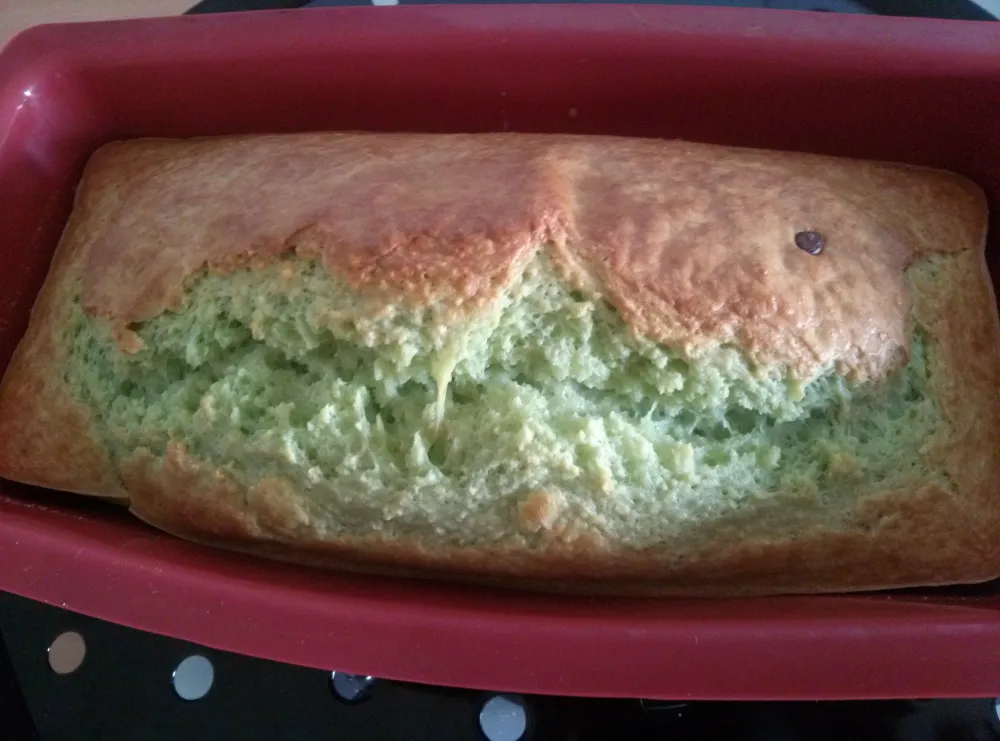 Gâteau au yaourt à la menthe et au chocolat