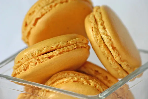 Macarons à la mandarine