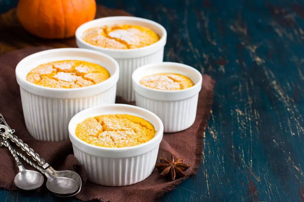 Soufflé à la courge  butternut