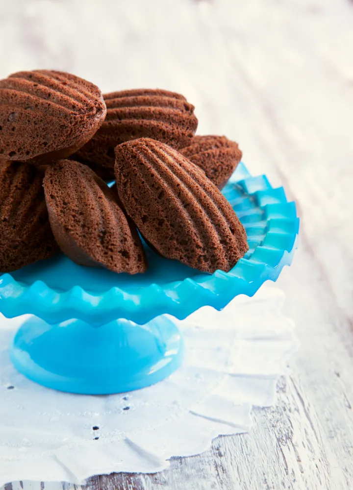 madeleines chocolatées très facile