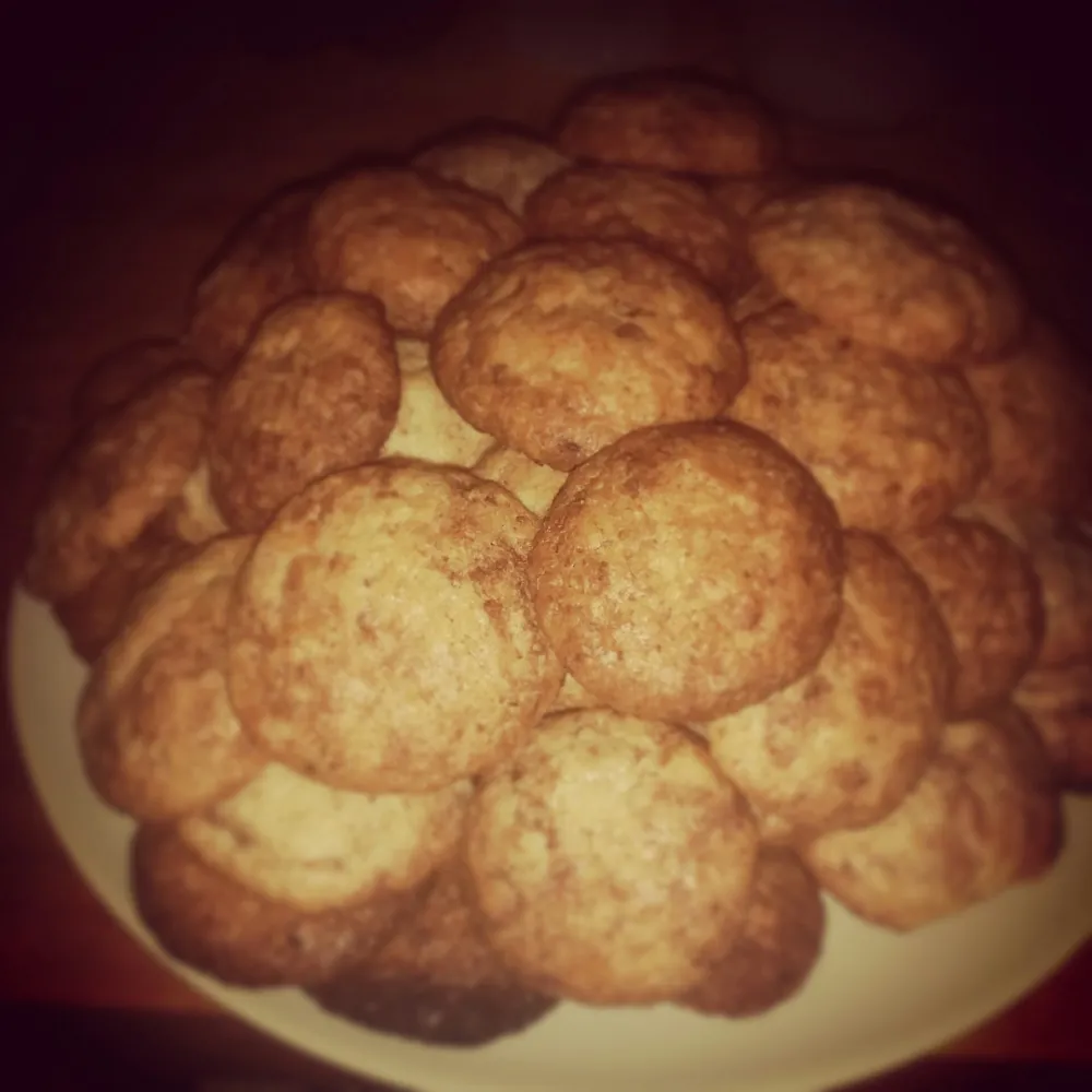 Cookies à la noix de coco et aux pépites de chocolat