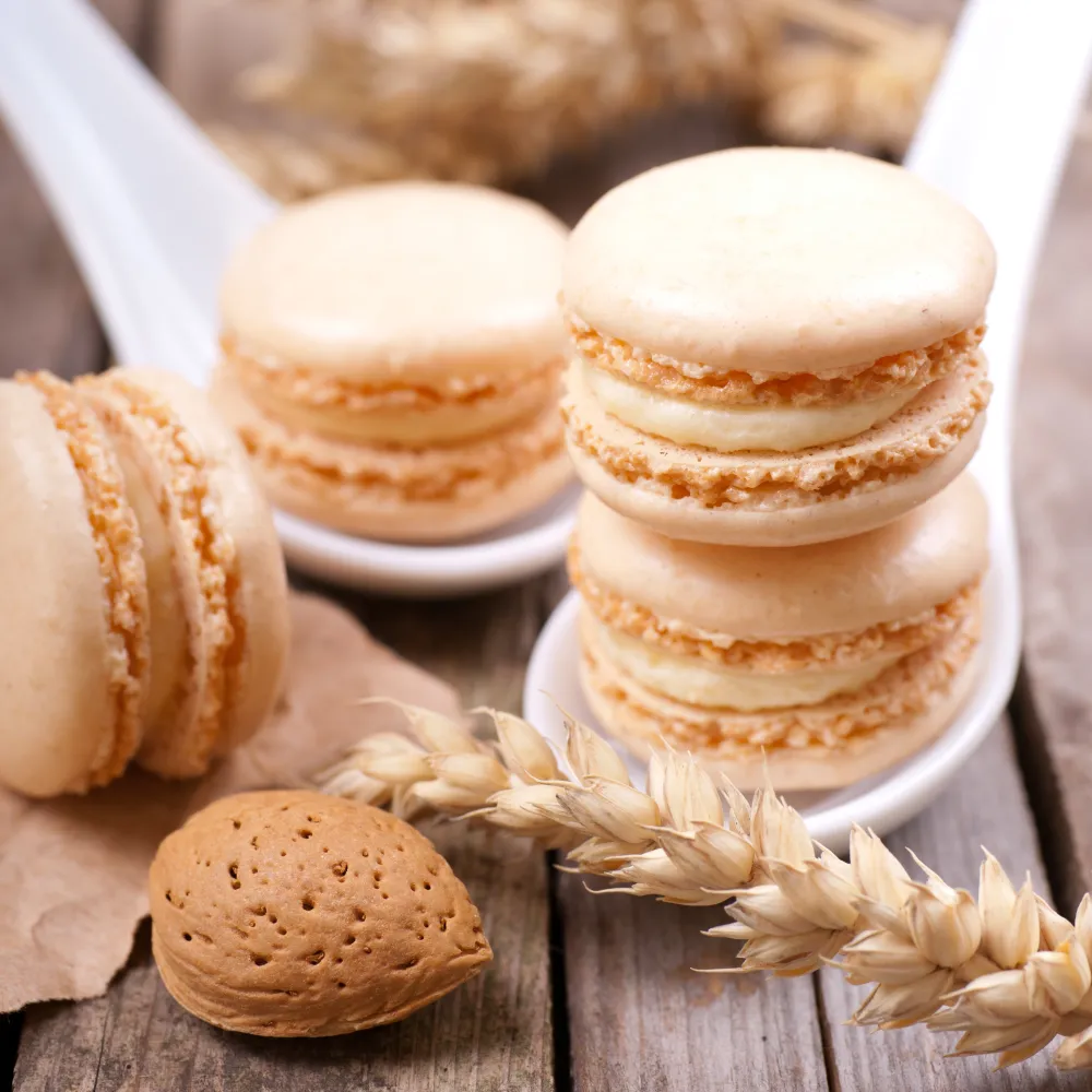 Macarons sur canapés