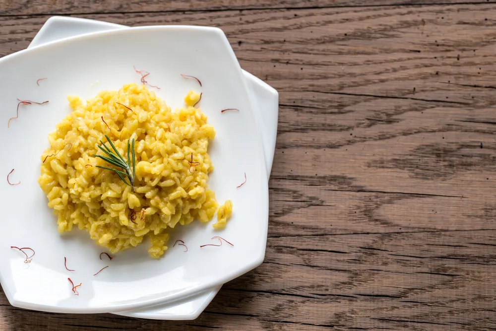 Risotto à lorange