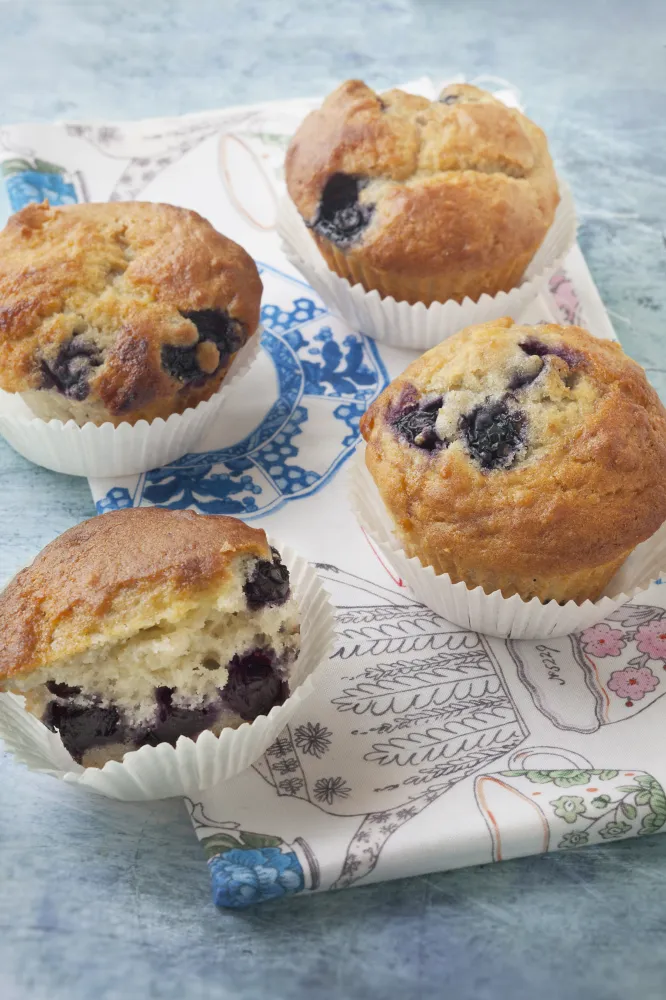 Muffins Myrtille au Fromage frais