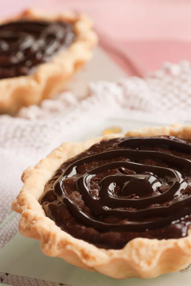 Tartelettes croquantes au chocolat