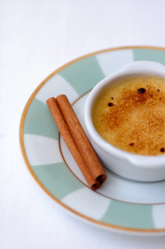 Crème brûlée à la cannelle