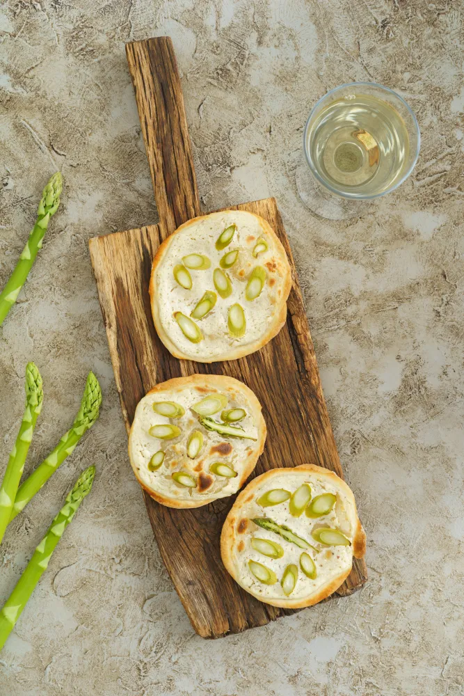 Tartelettes aux asperges