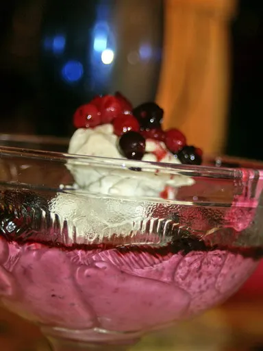 Ile flottante aux fruits rouges (allégée)