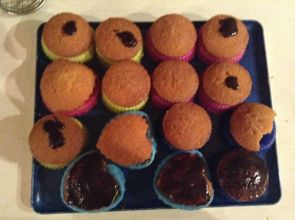 Cupcakes à la pralinoise