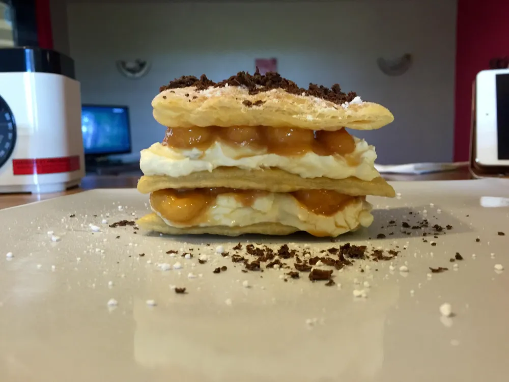 Mille-feuille à la banane