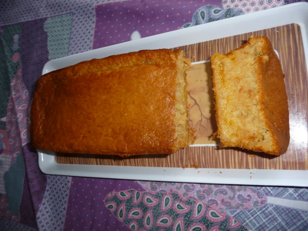 Gâteau mangue et lait ribot