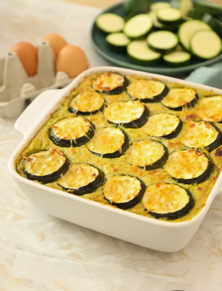 Flan de courgettes facile