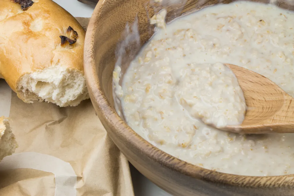 Soupe aux flocons davoine facile et rapide