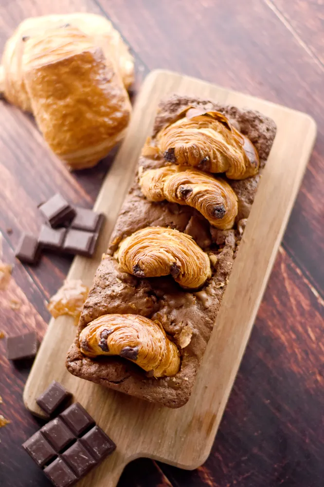 Gâteau de pain au chocolat