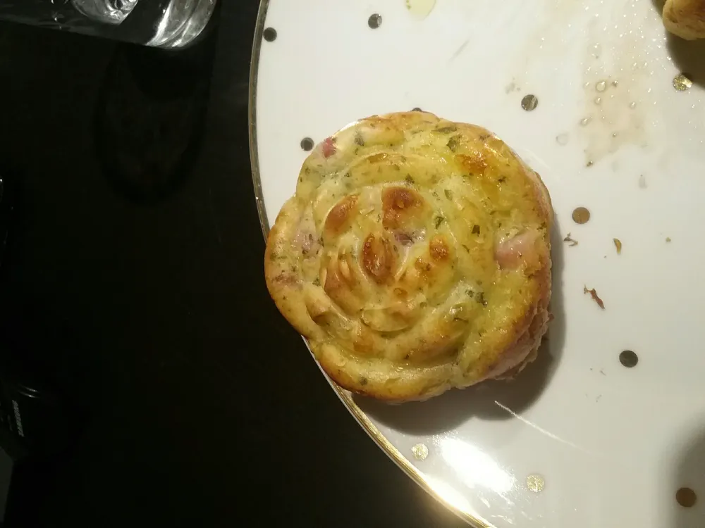 Muffins au bacon et au comté