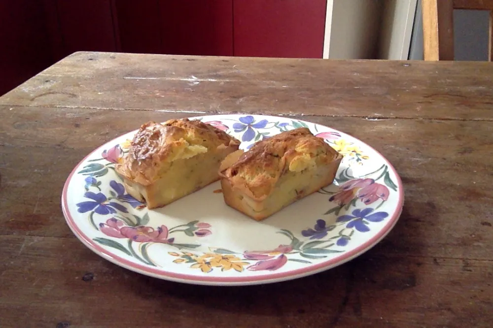 Cake tout chèvre et tomates séchées