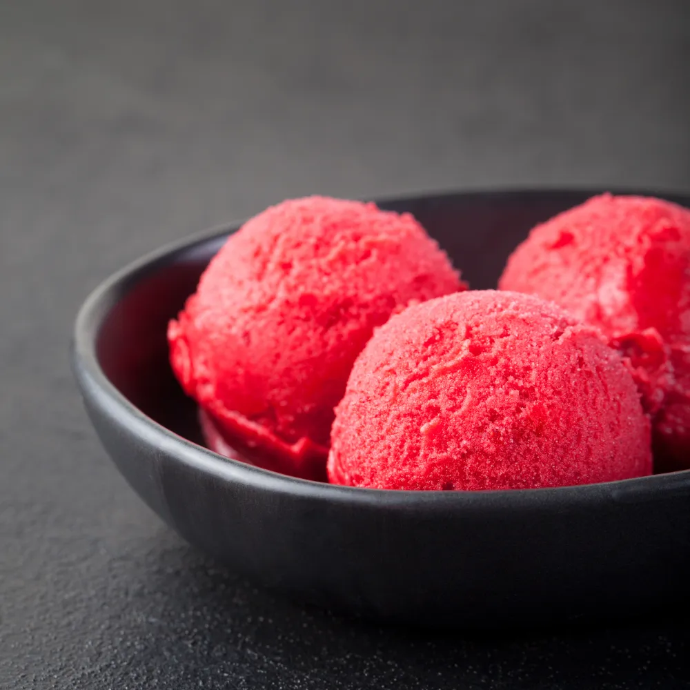 Sorbet à la cerise