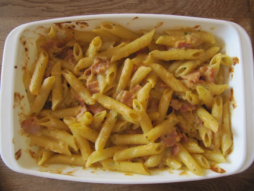 Penne aux 4 fromages de mon papa