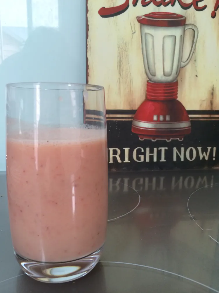 Smoothie à la fraise