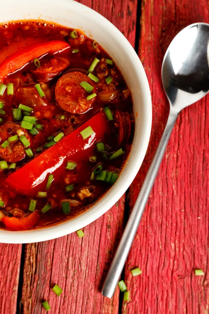 Soupe de lentilles au chorizo (Espagne)