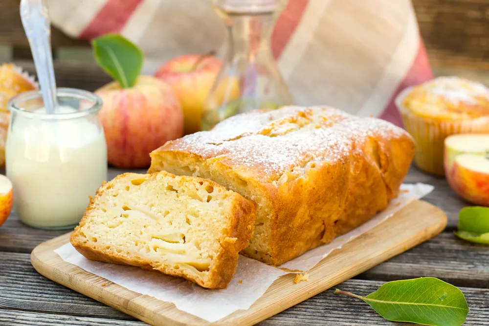 Gâteau au Flamby et aux pommes