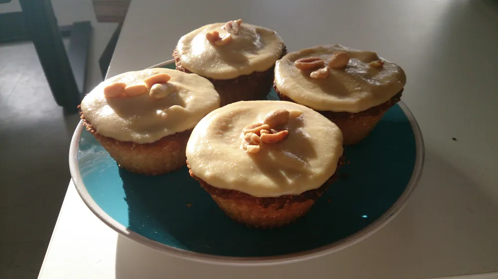 Cupcakes aux cacahuètes