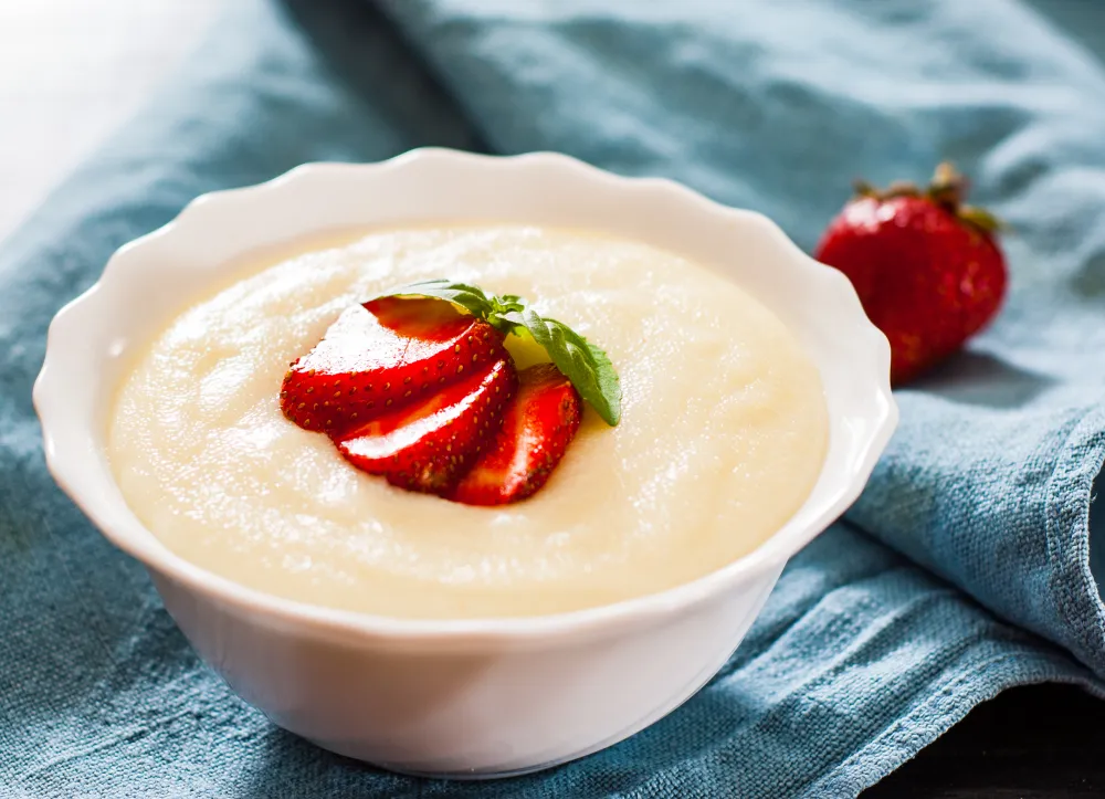 Semoule au lait toute simple au Thermomix