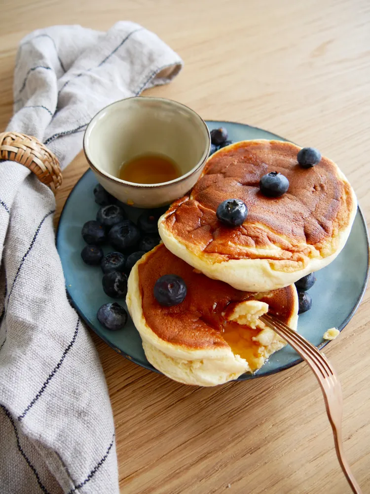 Pancakes soufflés (Japan style)