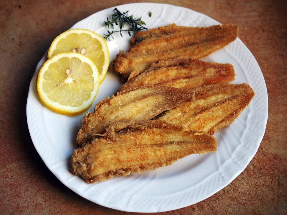 Limandes panées sans gluten