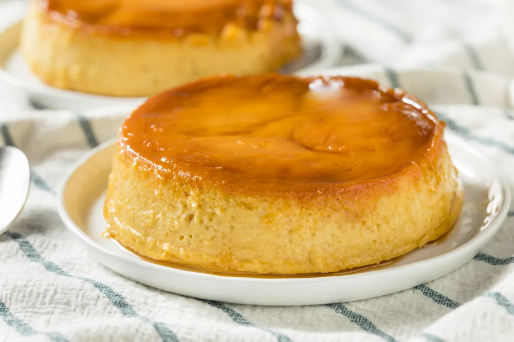 Flan au caramel de ma mamam