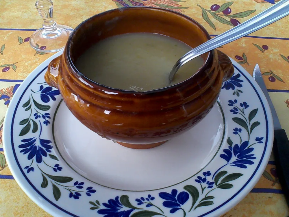 Soupe aux cornichons