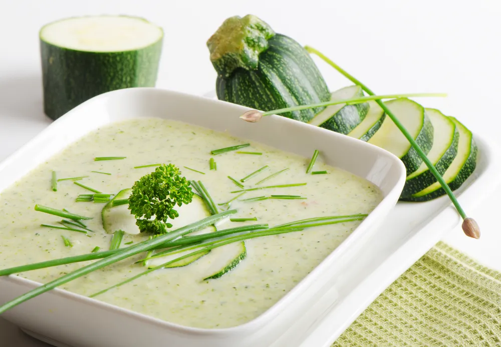 Velouté aux courgettes