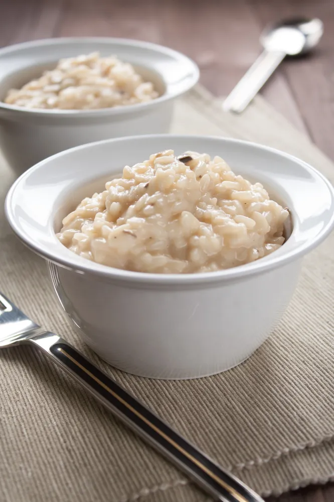 Risotto aux truffes et à la moelle