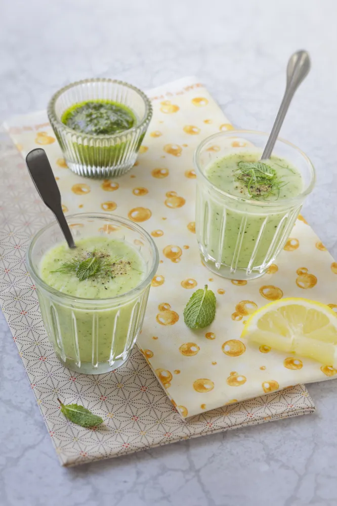 Velouté anisé (courgettes, fenouil, et....pastis!)