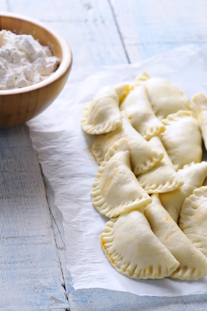 Empanada de thon, poivrons et olives de Mme Diaz